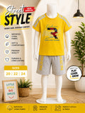 Boys Yellow & Blue China Yarn Full Set | Sizes 20–24
