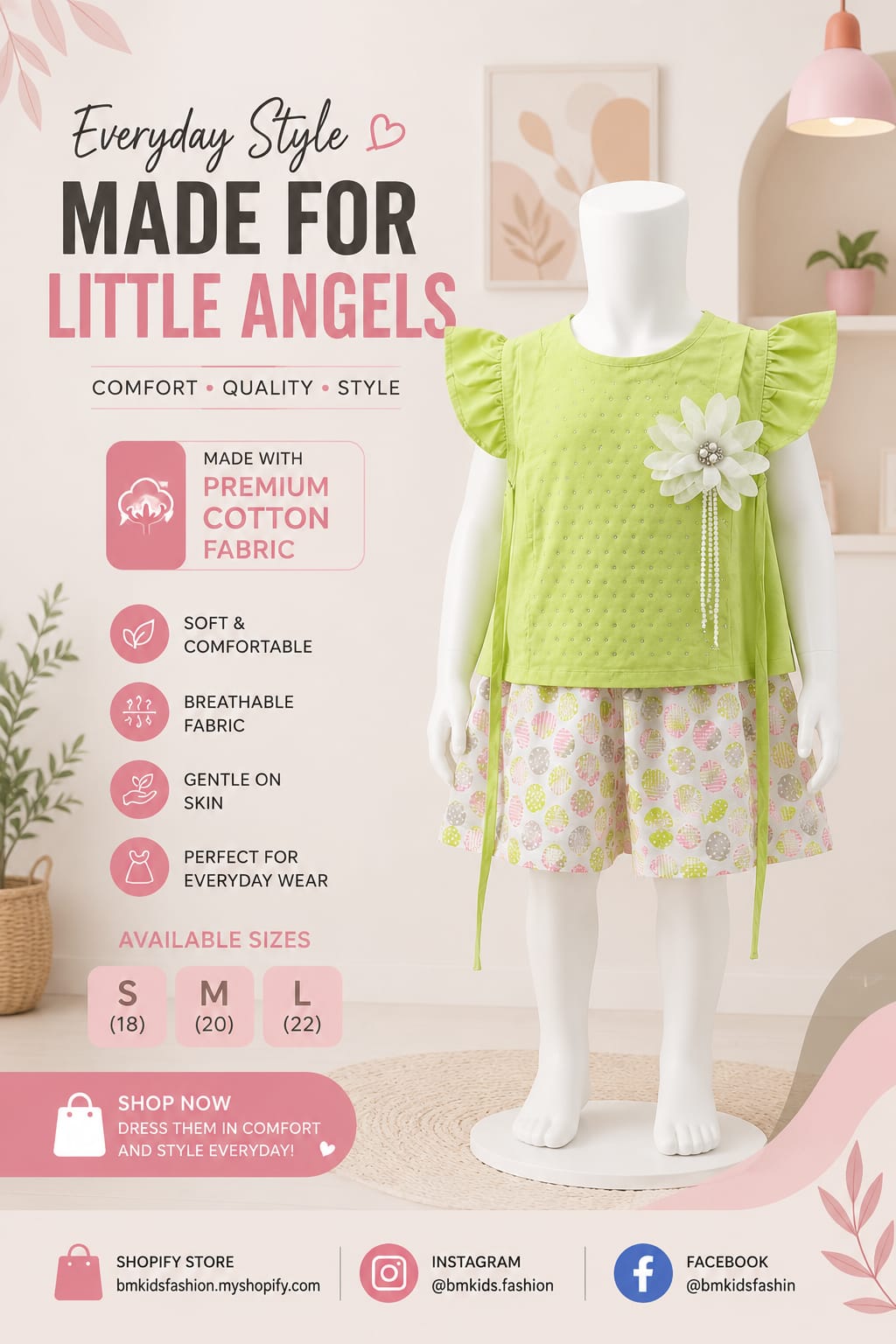 Girls Casual Summer Set