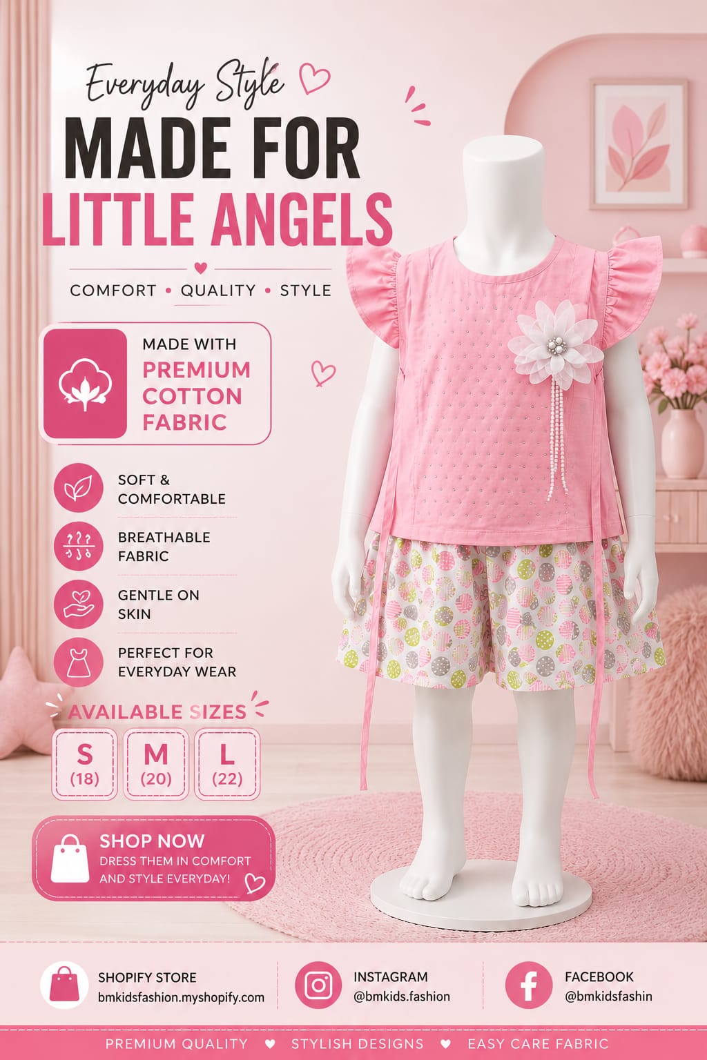 Girls Casual Summer Set