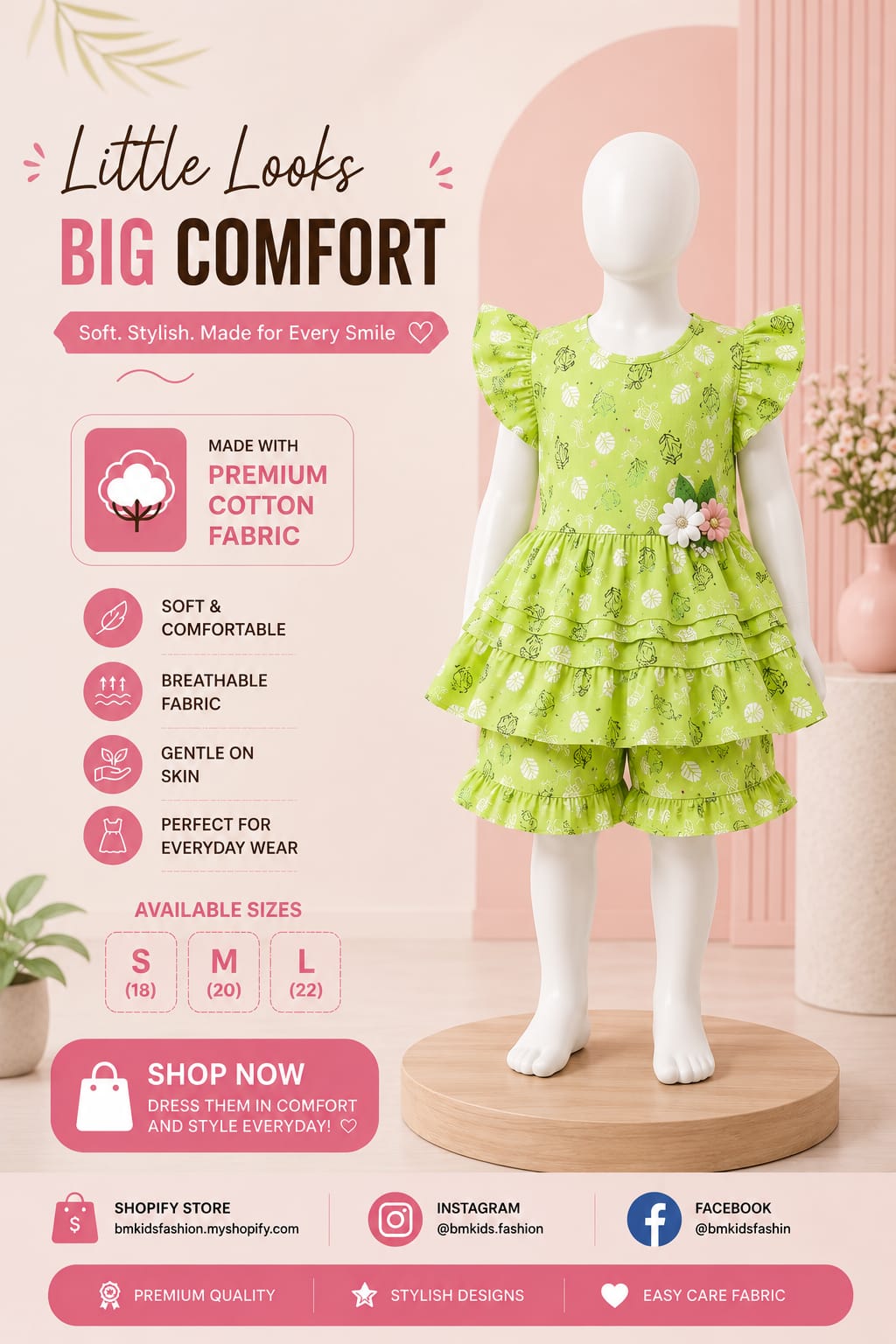 Girls Casual Summer Set