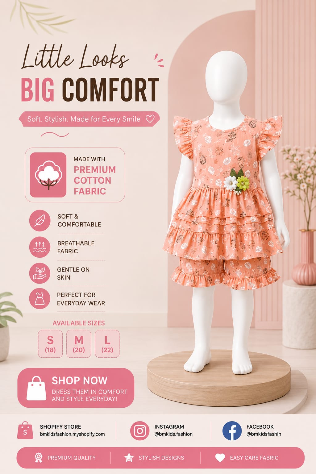 Girls Casual Summer Set