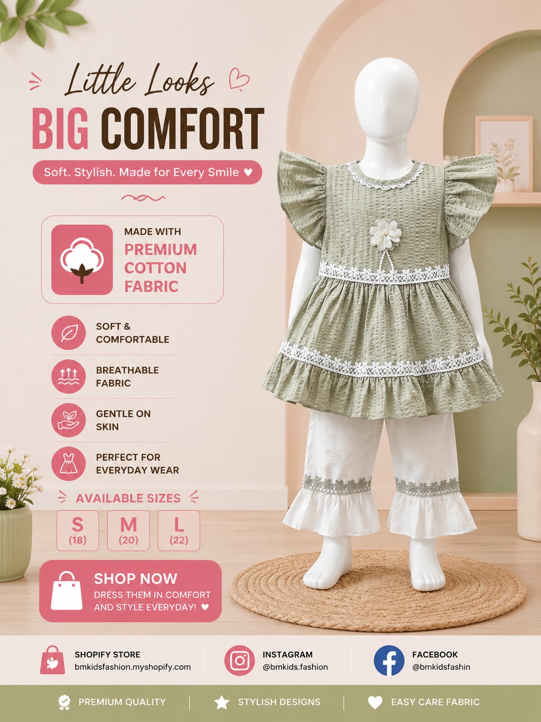 Girls Casual Summer Set