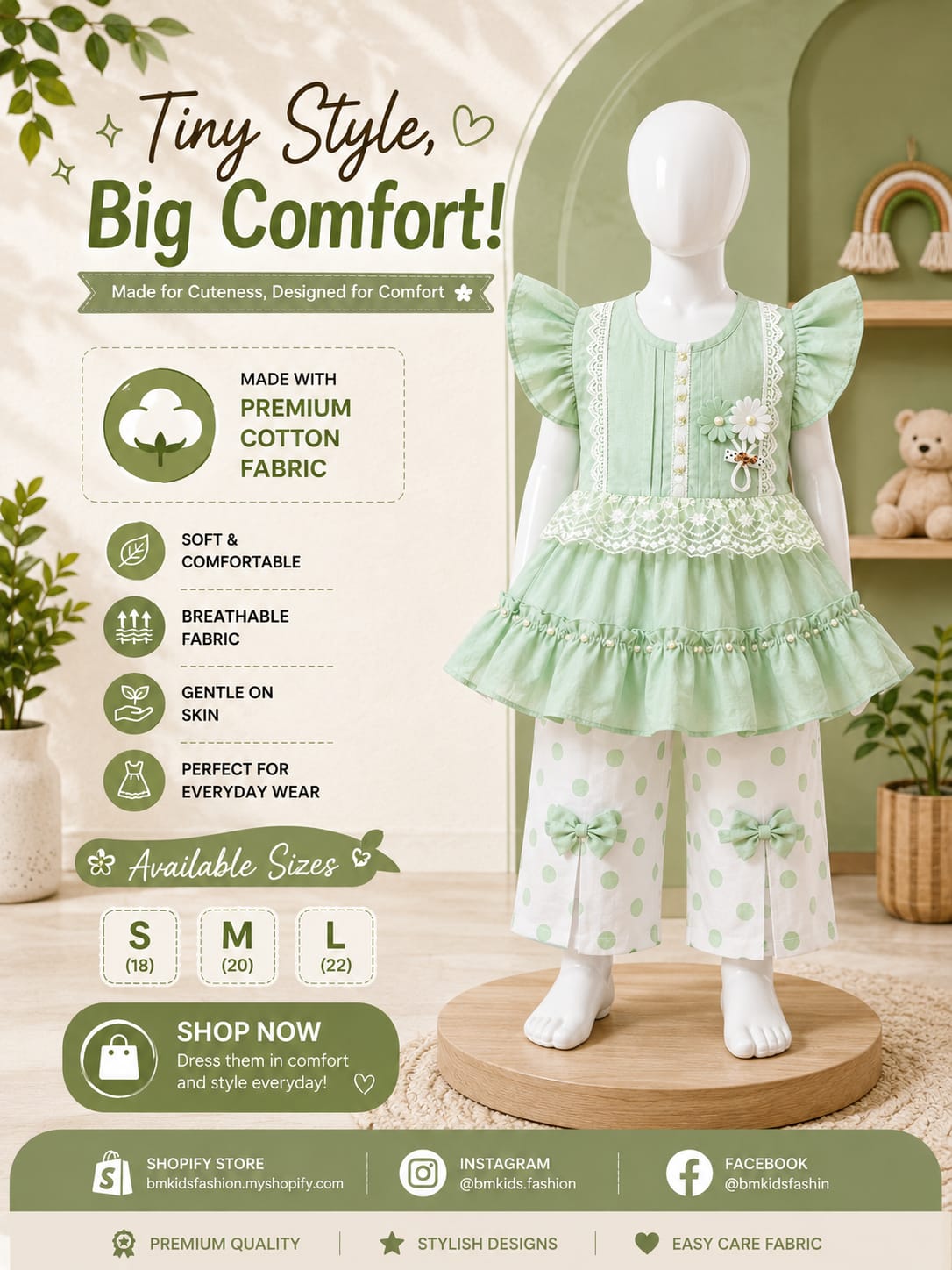 Girls Casual Summer Set