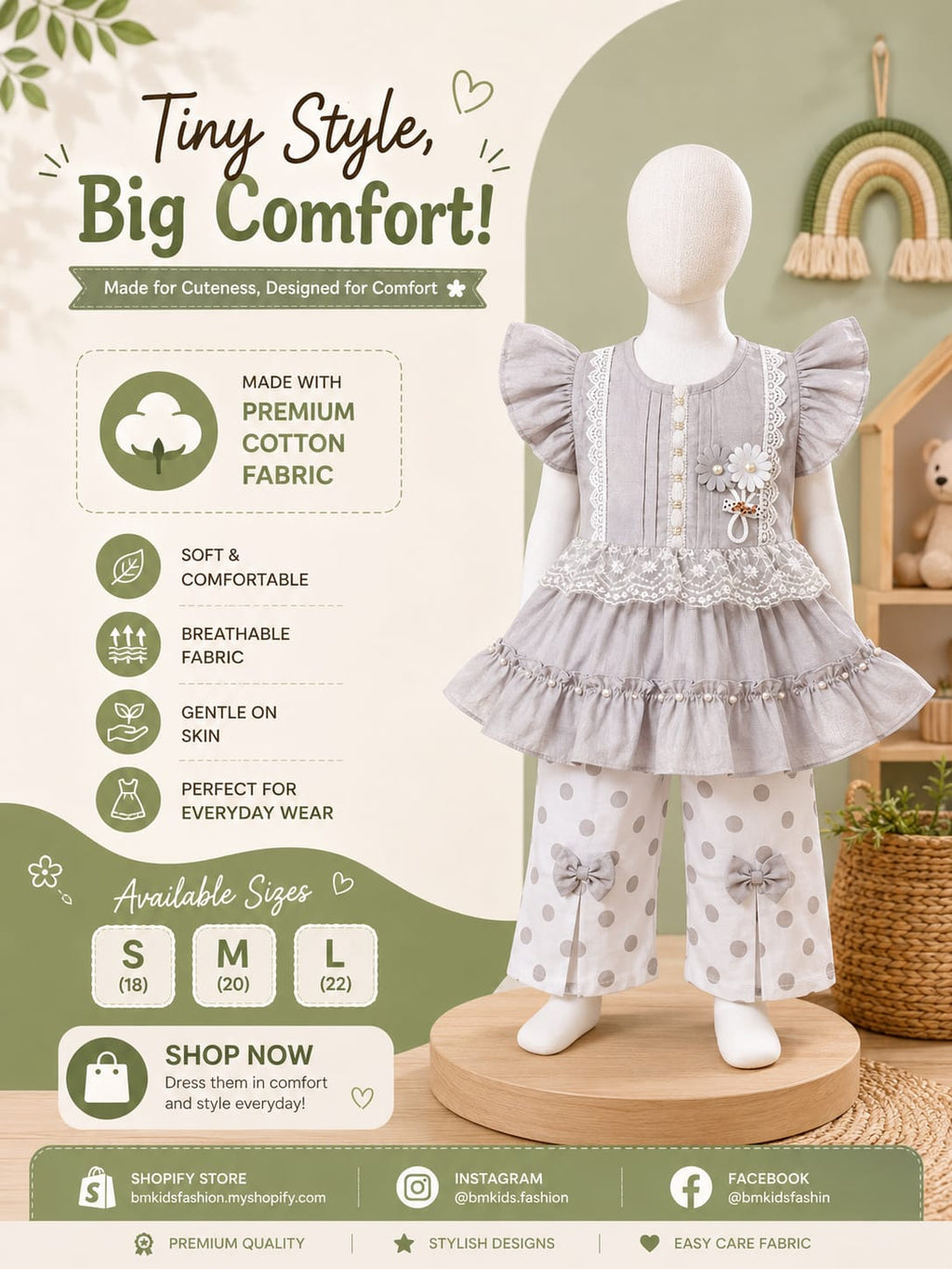 Girls Casual Summer Set