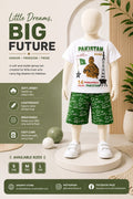 14 August Boys Celebration Jersey Set | Pakistan